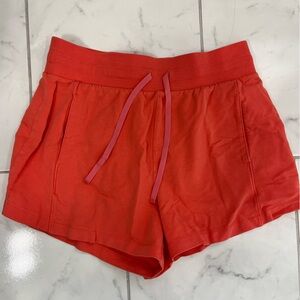 All in Motion Women's Coral Athletic Sweat Shorts